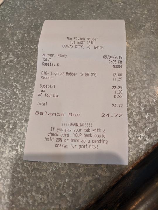 Photo from Flying Saucer, Kansas City