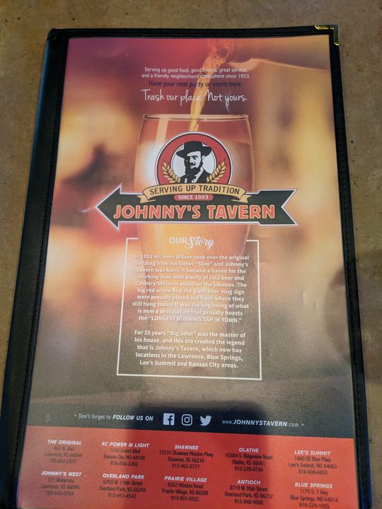 Photo from Johnny's Tavern, Kansas City